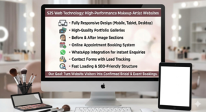 Professional Website Design Services for Makeup Artists makeup artists