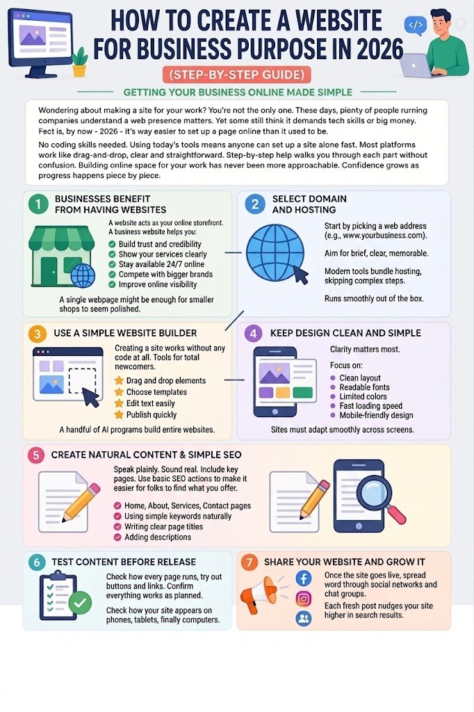 7 Easy Steps To Build A Business Website